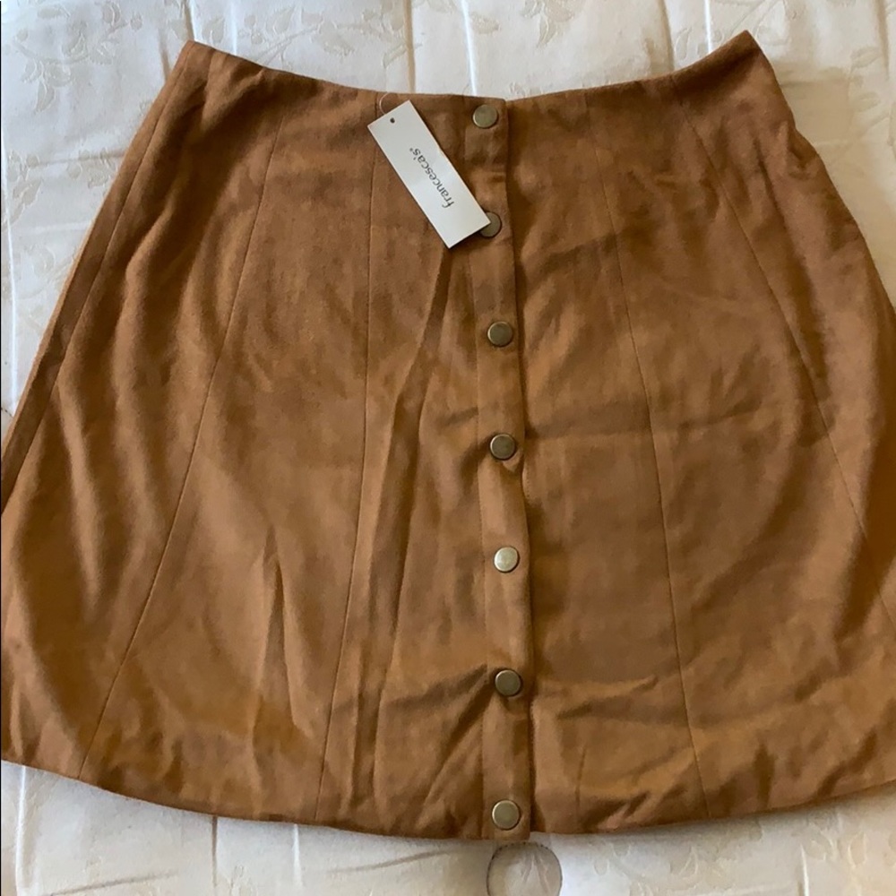 Francesca Button-up skirt